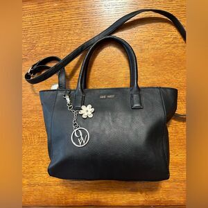 Nine West Black Woman’s Handbag With Charms